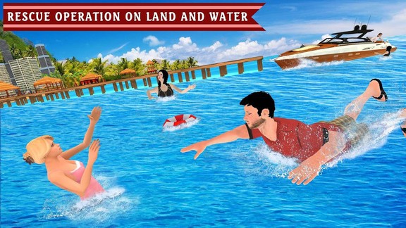 海滩救援队模拟最新版