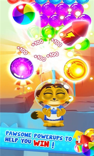 太空猫泡泡龙手机版