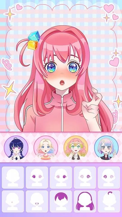 化身成为二次元美少女游戏