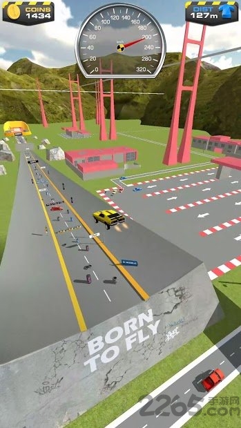 汽车坡道跳跃手机版