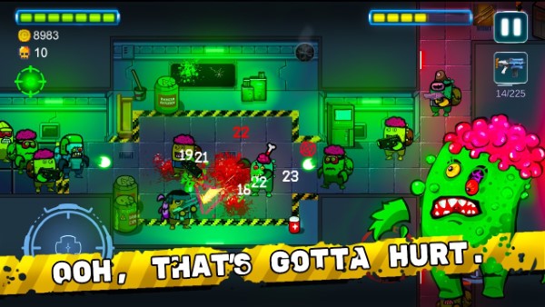 太空僵尸游戏(space zombie shooter)