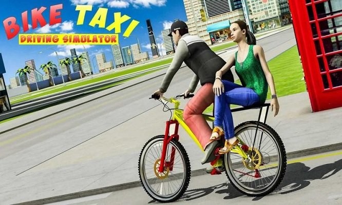 自行车乘客模拟器最新版(BMX Bicycle Taxi Driving City Passenger Simulator)