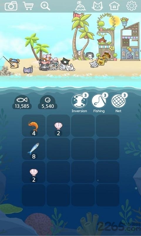 2048猫岛手机游戏