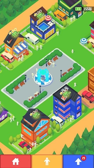 空闲惊人的城市游戏