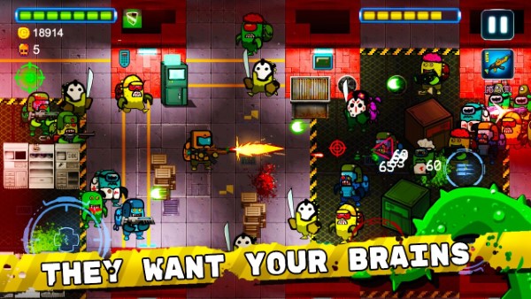 太空僵尸游戏(space zombie shooter)
