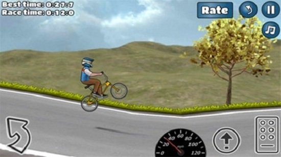 开摩托去泡妞去广告版中文版(Wheelie Challenge)
