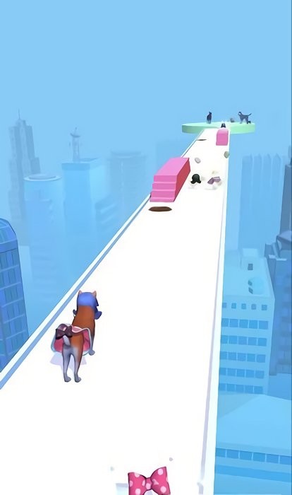动物美容赛跑游戏