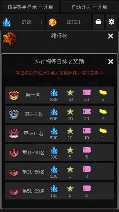 像素世界冒险黑洞角斗场游戏(adventure idle)