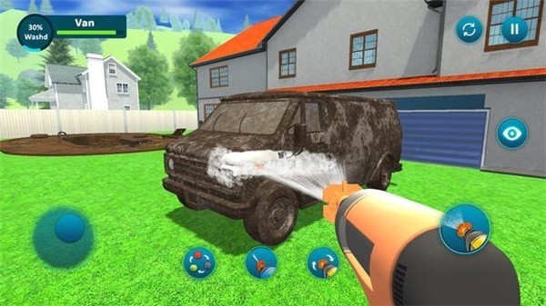 水枪洗车模拟器游戏(power washing clean simulator)
