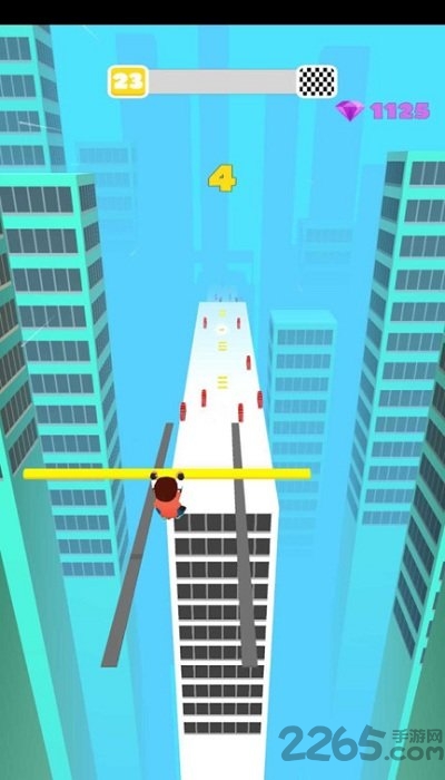 滑动屋顶3d游戏