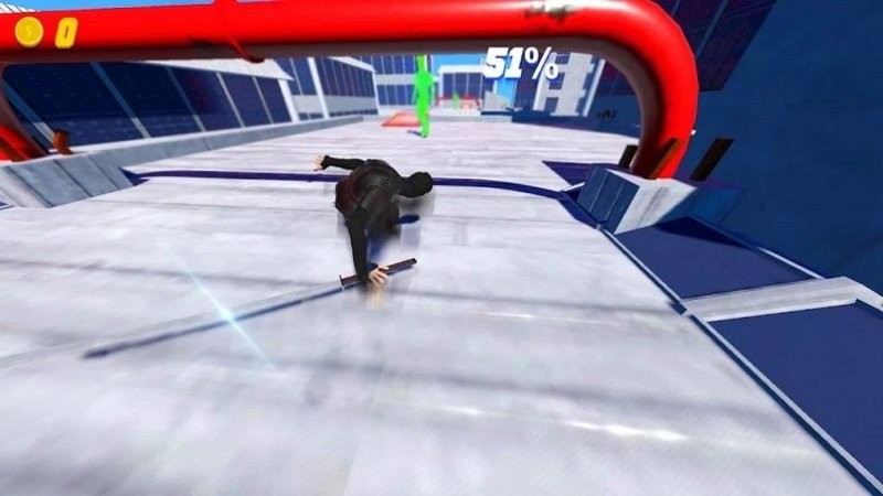 屋顶奔跑忍者手机版(rooftop run ninja)