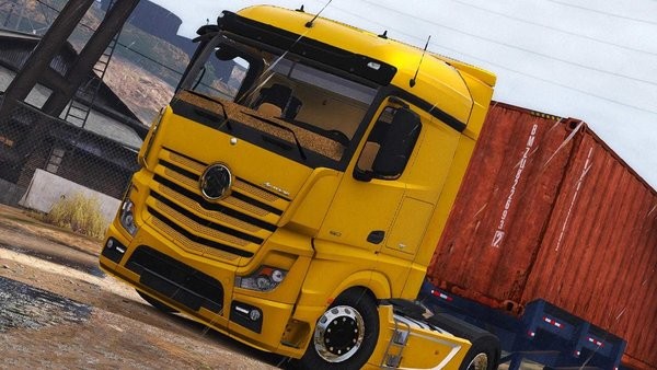 欧洲卡车司机加货物手机版(euro truck driveing simulator)