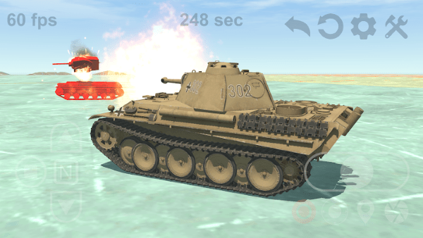 坦克物理模拟2游戏(tank physics mobile)