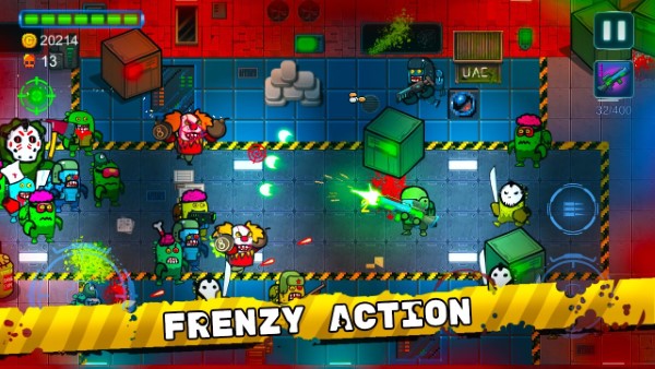 太空僵尸游戏(space zombie shooter)