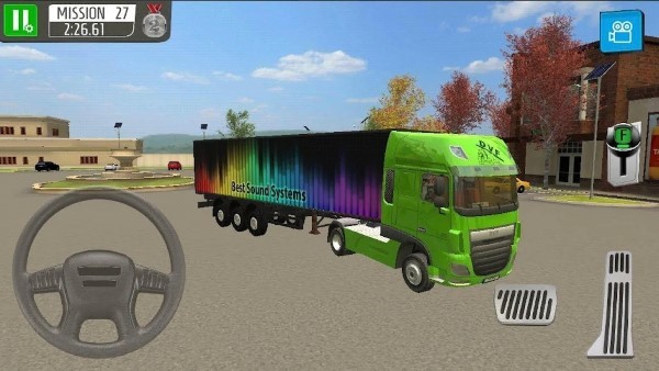 手机开车模拟驾驶游戏(super truck parking)