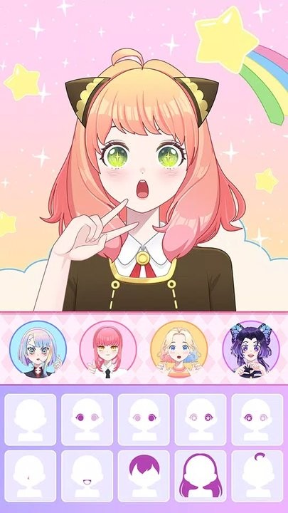 化身成为二次元美少女游戏