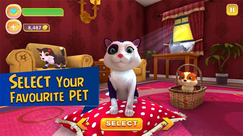 猫咪治愈屋游戏(cute kitten simulating game)