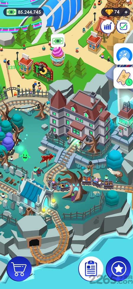 idle theme park大亨游戏