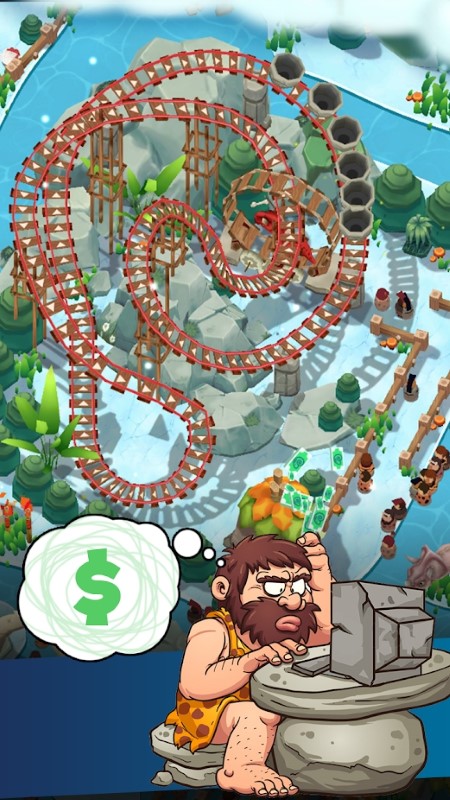 空闲的史前公园游戏