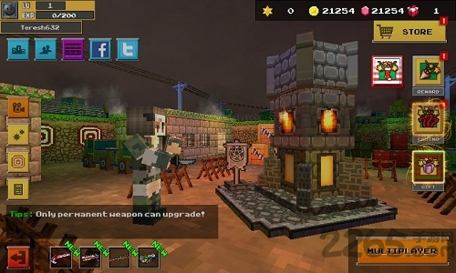 CS之方块战争无限金币版