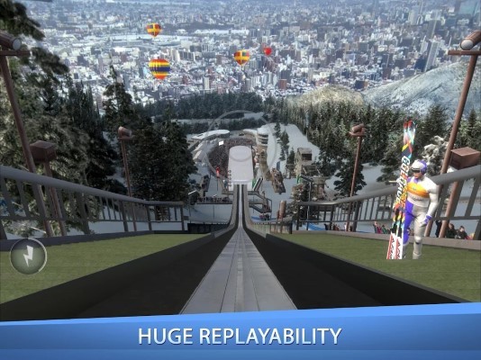跳台滑雪大冒险游戏(ski jumping pro)