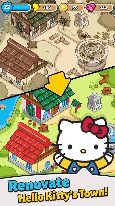 凯蒂猫合并小镇游戏