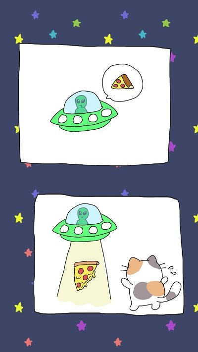 太空猫我想吃披萨游戏