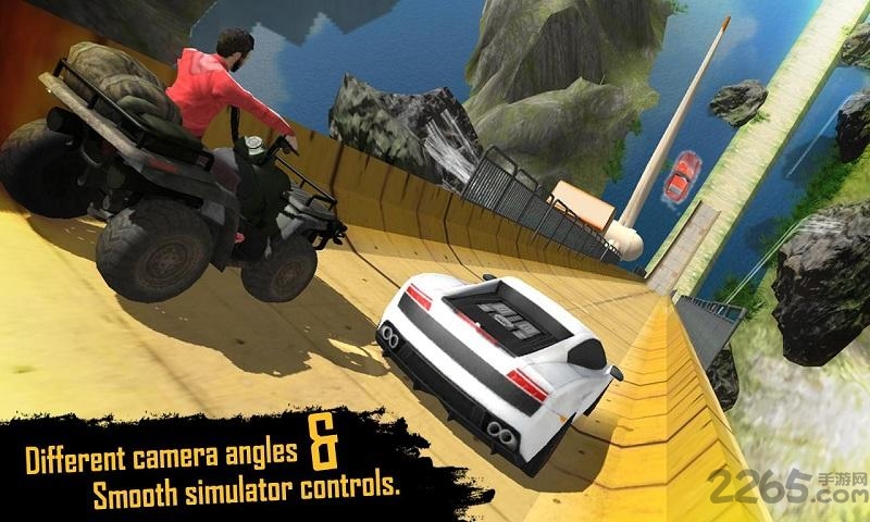 不可能的巨型坡道3d手游