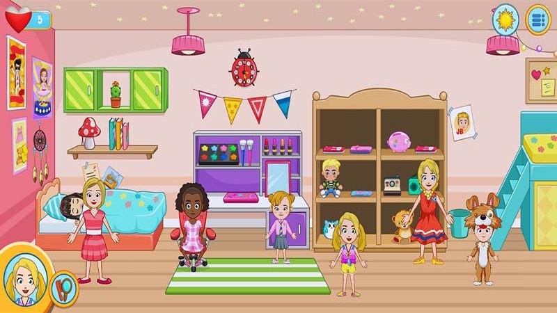 迷你城堡小屋游戏