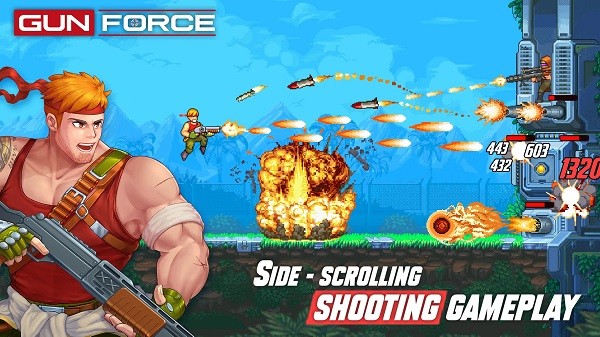 炮火力量游戏(Gun Force)