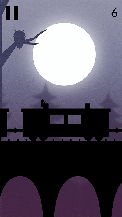 火柴人追火车游戏