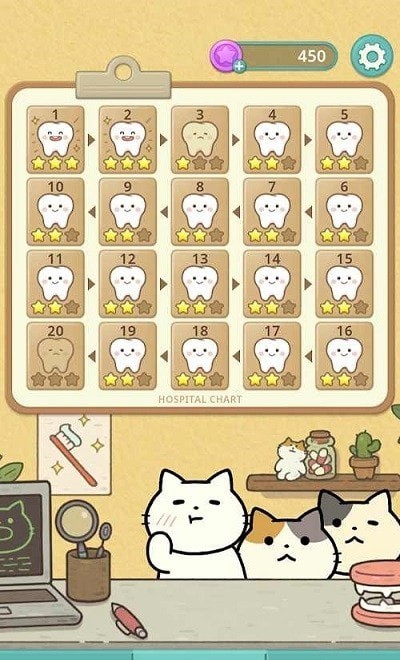 神秘的猫科牙医游戏