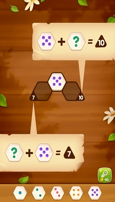 六角数字拼图小游戏(number puzzle hexa)