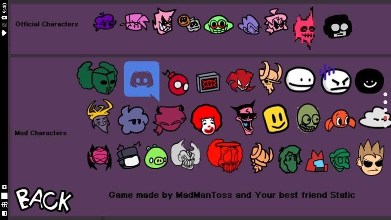 fnf全人物模拟器游戏