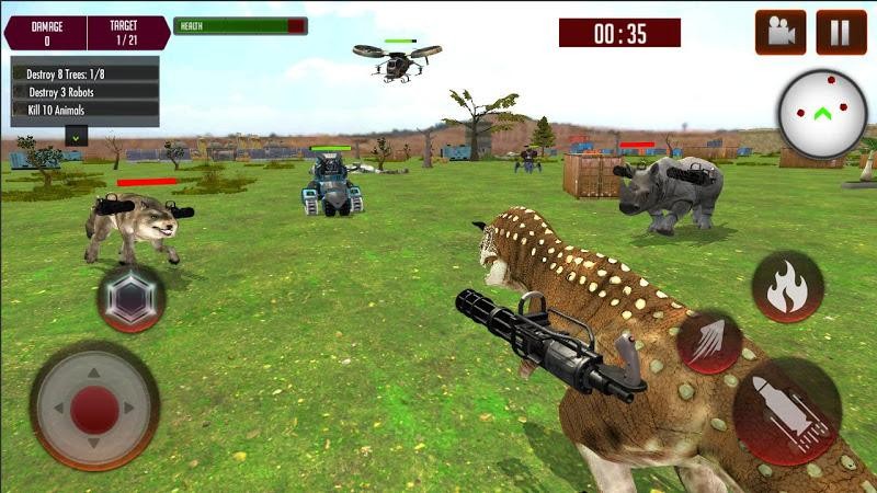恐龙世界大混战游戏(dinosaur counter attack)