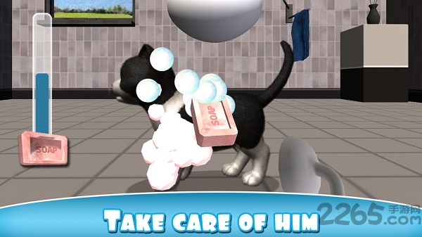 虚拟宠物猫游戏