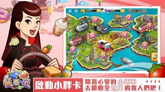 餐车之旅游戏