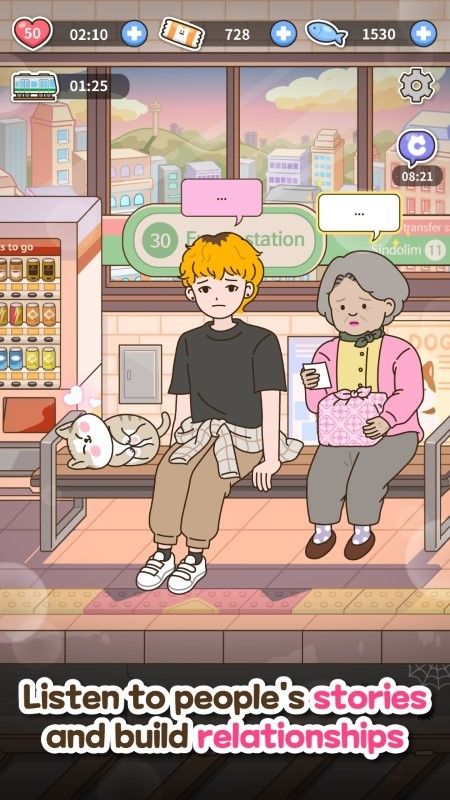 地铁猫咪故事游戏(Subway Story)