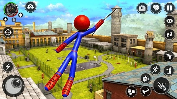蜘蛛侠火柴人越狱游戏(spider stick hero prison break)
