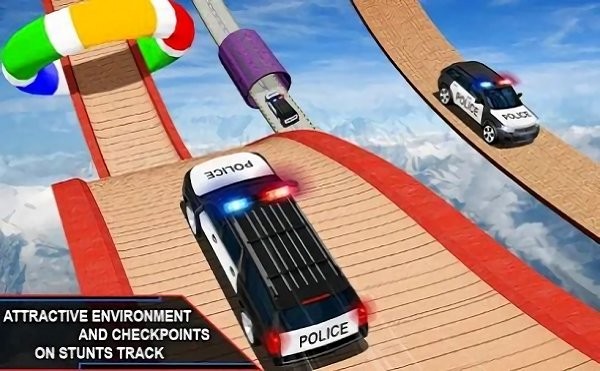 警察鬼魅吉普特技游戏