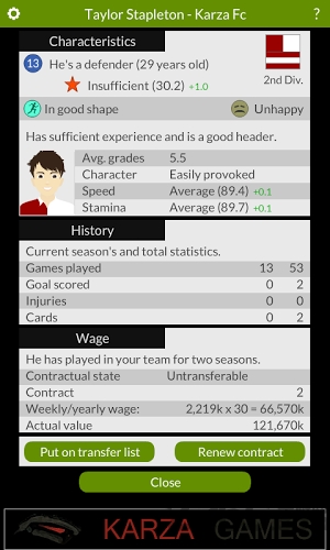 karza足球经理无限金币版