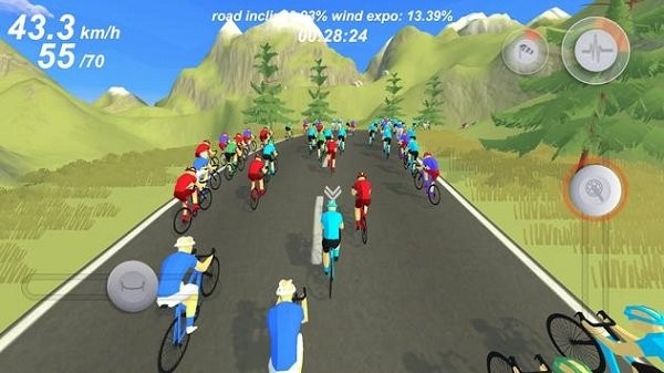 职业自行车竞速模拟游戏(pro cycling simulation)