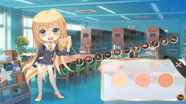动漫校园装扮女孩手机版