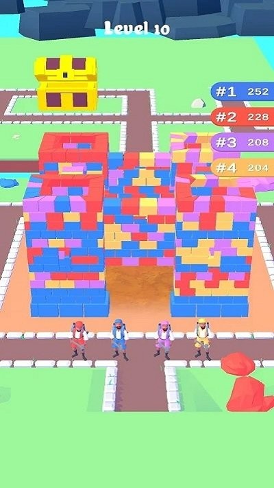 建筑达人竞赛游戏(building race)