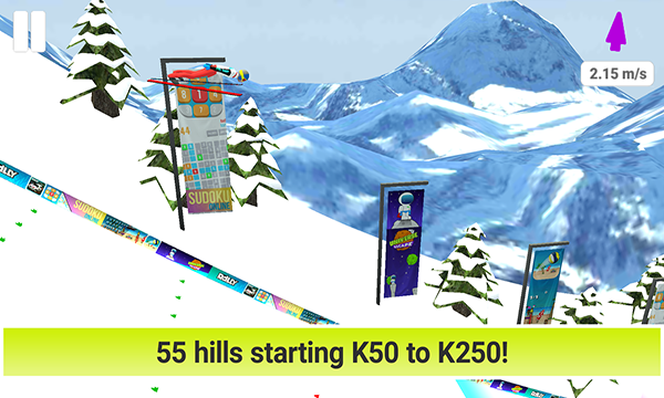 跳高滑雪手机版(ski jump)