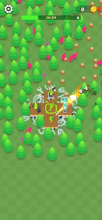 木筏生存僵尸森林游戏(Raft Survival)