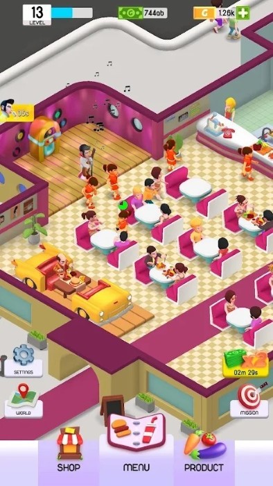 餐厅帝国大亨空闲游戏(restaurant empire tycoon idle)