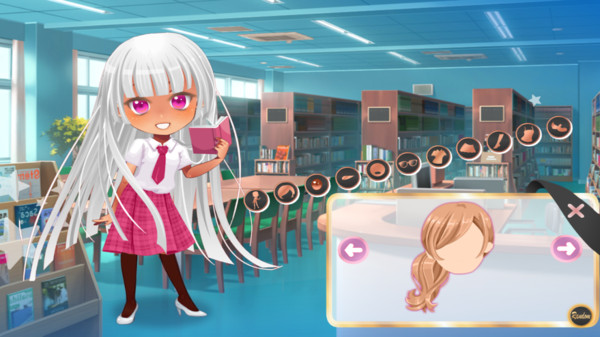 动漫校园装扮女孩手机版