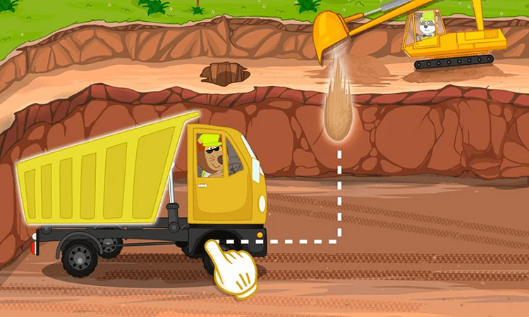 真实挖掘机修理店游戏