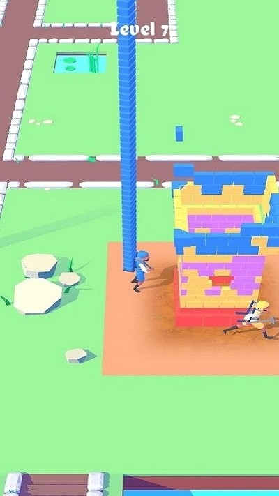 建筑达人竞赛游戏(building race)